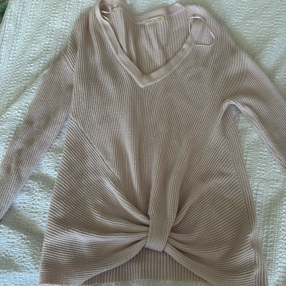 Soft V neck cardigan